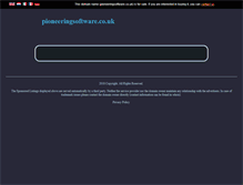 Tablet Screenshot of blog.pioneeringsoftware.co.uk